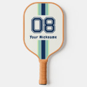 Kinderen Pickleball Aangepaste Naam Nummer & Bijna Paddle (Achterkant)