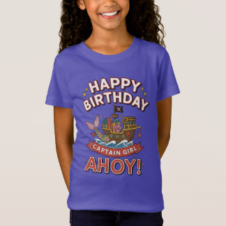 Kinderen Piraat Verjaardagsfeest Familie T-shirt