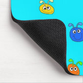 Kinderen placemat muismat Lichtblauw Bugs (Hoek)