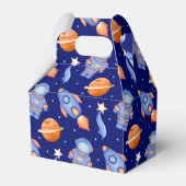 Kinderen Planeten Ruimteschip & Astronaut Bedankdoosjes (Voorkant Zijde)