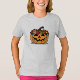Kinderen Pompoen Halloween T-Shirt