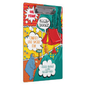 Kinderen Pop Art Zomerkamp Klembord (Rechts)