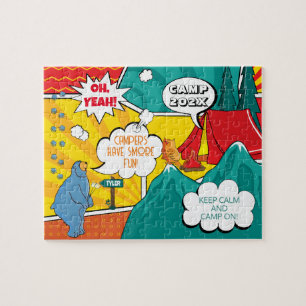 Kinderen Pop Art Zomerkamp Legpuzzel