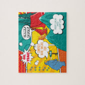 Kinderen Pop Art Zomerkamp Legpuzzel (Verticaal)