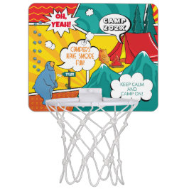 Kinderen Pop Art Zomerkamp Mini Basketbalbord