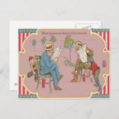 Kinderen Prank Mannen Vuurwerk Firecracker Briefkaart (Voorkant / Achterkant)