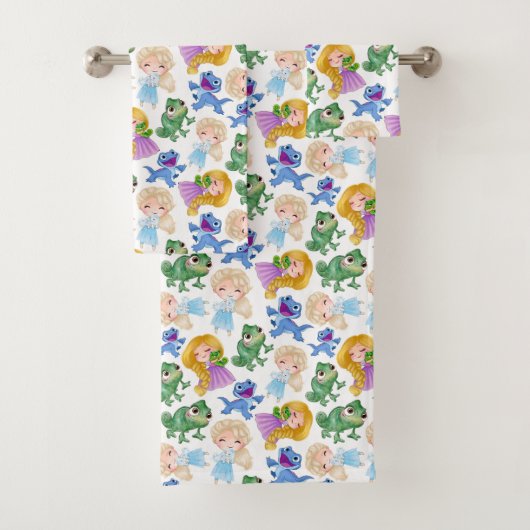 Kinderen Prinses En Hagedissen Bad Handdoek (Insitu)