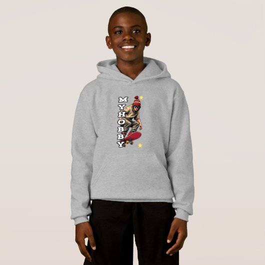 Kinderen Pullover Hoodie (Voorkant volledig)