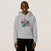 Kinderen Pullover Hoodie (Voorkant volledig)