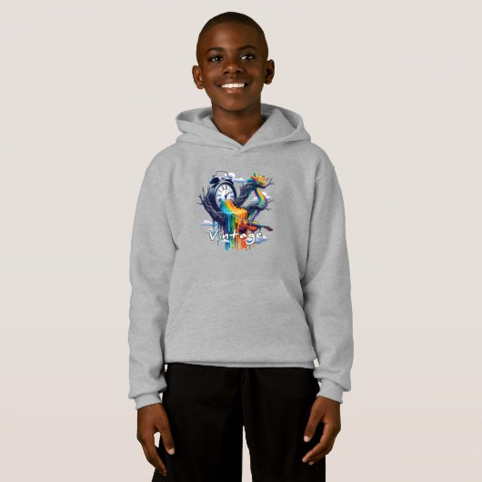 Kinderen Pullover Hoodie (Voorkant volledig)