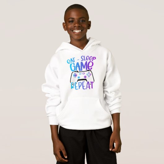 Kinderen Pullover Hoodie (Voorkant volledig)