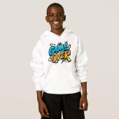Kinderen Pullover Hoodie Game Over (Voorkant volledig)