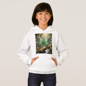 Kinderen pullover met capuchon (Voorkant volledig)