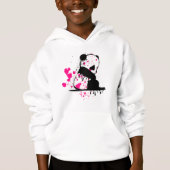 Kinderen Pullover met capuchon (Voorkant)