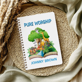 Kinderen Puur Aanbidding Notitieboek met Mooie Die