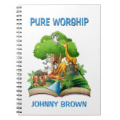 Kinderen Puur Aanbidding Notitieboek met Mooie Die (Voorkant)