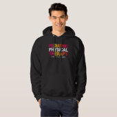 Kinderen Rainbow PT Fysiotherapeut Hoodie (Voorkant volledig)
