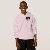 Kinderen Raven Jacket Hoodie Kinderen Raven Art Ja (Voorkant volledig)