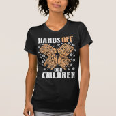 Kinderen redden van mensenhandel t-shirt (Voorkant)