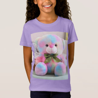 Kinderen Regenboogkleurige Knuffelbare T-shirts – 