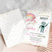 Kinderen robots en eenhoorns broers en zussen kaart