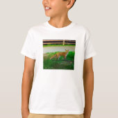 Kinderen Rode Vos T-Shirt (Voorkant)