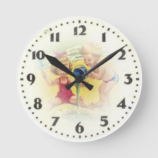 kinderen ronde klok (Voorkant)