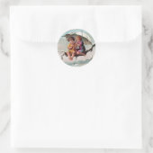 Kinderen rondom de Sticker behandelen (Tas)