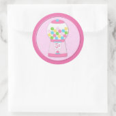 Kinderen Roze Bubblegum Machine Stickers (Tas)