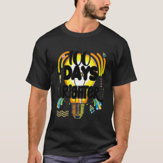 Kinderen Schattig 100 Dagen Helder Gelukkig 100ste T-shirt