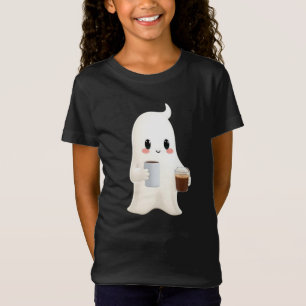 Kinderen Schattig Koffie Geest Grafisch T-shirt