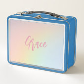 Kinderen Schattig Modern Pastel Regenboog Meisjes (Voorkant)