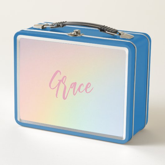 Kinderen Schattig Modern Pastel Regenboog Meisjes (Voorkant)