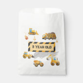 Kinderen Schattige Bouwjaar Bedankzakje (Voorkant)