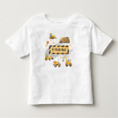 Kinderen Schattige Bouwjaar Kinder Shirts (Voorkant)