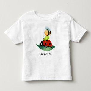 Kinderen Schattige rode lieveheersbeestje Bij inse Kinder Shirts