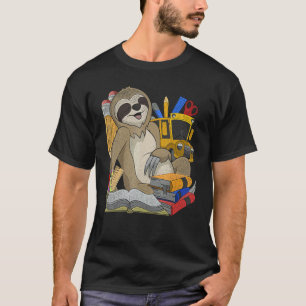 Kinderen Schattige School Leerling Dierentuin Dier T-shirt