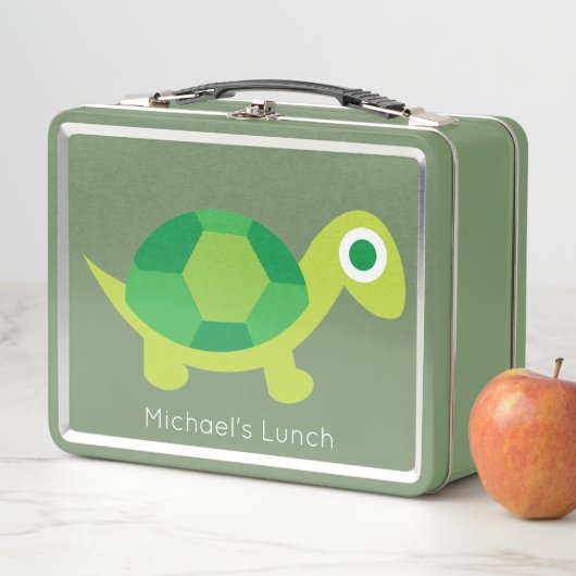 Kinderen Schattigee Schildpad Terug naar School Me (In situ)