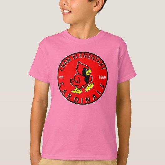 Kinderen Shirt met gestreept Sleeve (Voorkant)