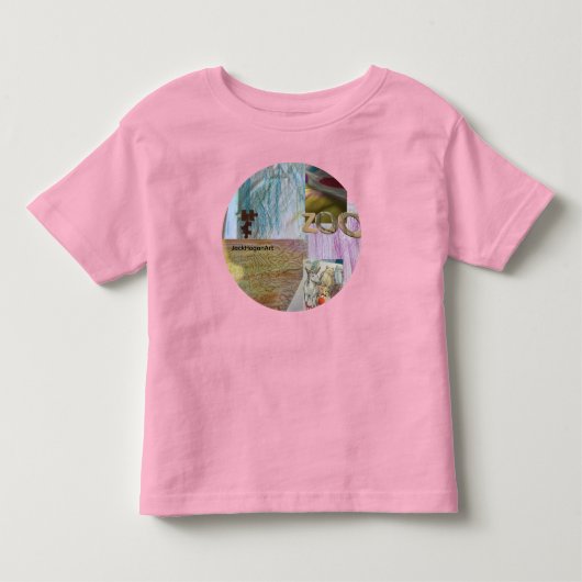 Kinderen shirt met JackHoganArt (Voorkant)