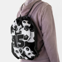 kinderen shirt nummer op groep voetballen