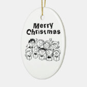 **KINDEREN SINGING** CHRISTMAS ORNAMENT (Links)