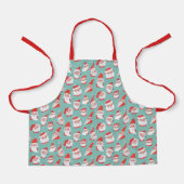 Kinderen Sinterklaas Patroon Kerst Bakken Koken Schort (Voorkant)