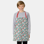 Kinderen Sinterklaas Patroon Kerst Bakken Koken Schort (Gedragen)