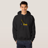 Kinderen Sloopbal Graafmachine Voor Bouwvakker Hoodie (Voorkant volledig)