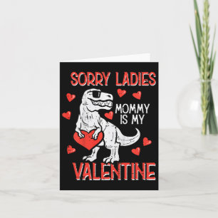 Kinderen Sorry Dames Moeder Valentijnsdag Dino Tre Kaart