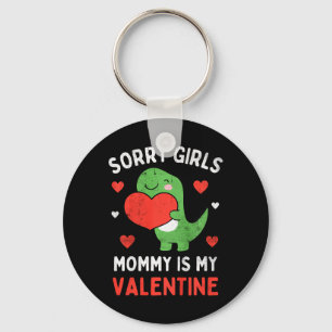 Kinderen Sorry Meisjes Mammie Is Mijn Valentijn Pe Sleutelhanger