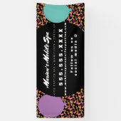 Kinderen Spa Bus Feest Verhuur Bedrijf Spandoek (Verticaal)