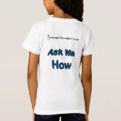Kinderen sparen de planeet t-shirt (Achterkant)