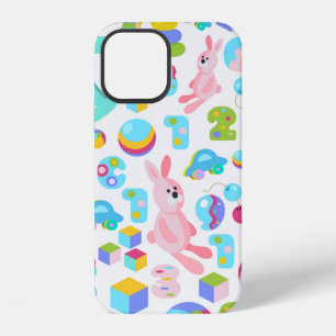 Kinderen Speelgoed Patroon Met Teddybeer iPhone 12 Hoesje